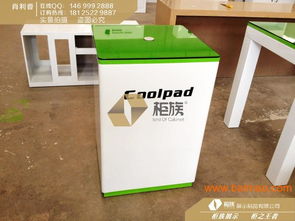 供應湖南衡陽酷派方形開放式體驗桌與手機展示柜——廠家直供，品質與價格兼優